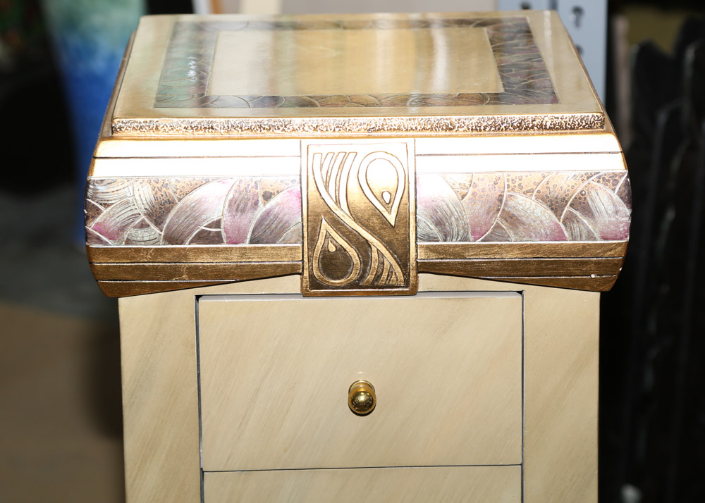 Art Deco Style Accessory Chest by Artmax