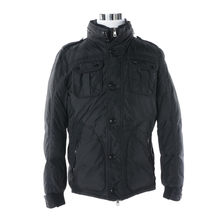 Men's Moncler Black Down Winter Jacket