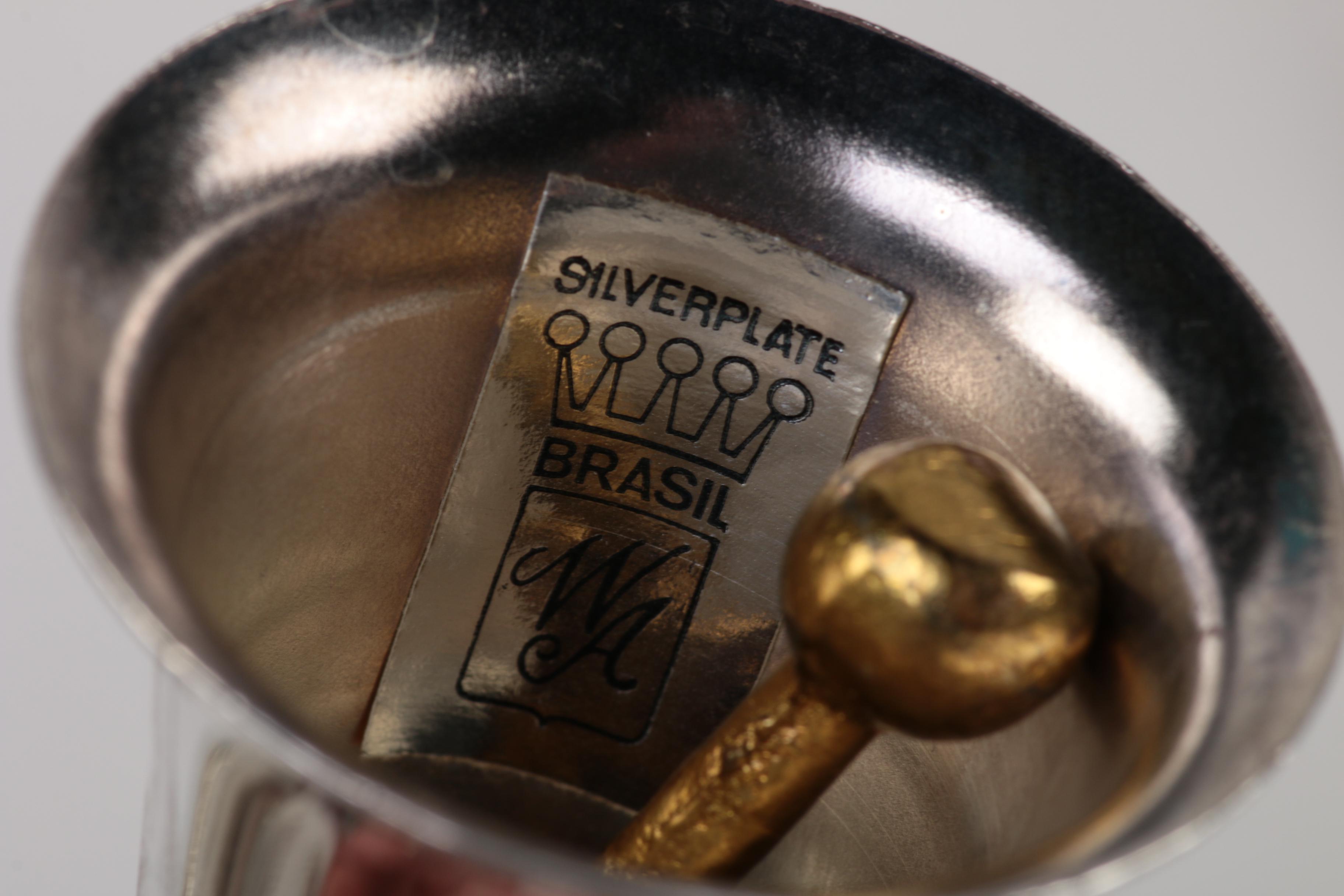 Gorham Silver Plate Butter Dish and Other Silver Plate Serveware