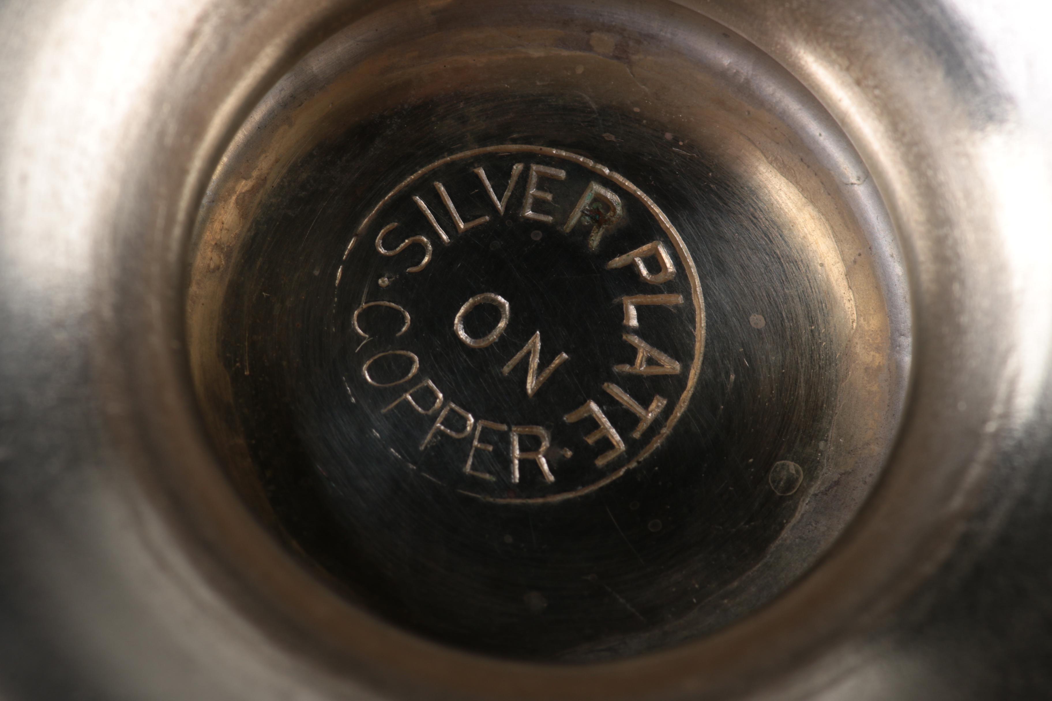 Gorham Silver Plate Butter Dish and Other Silver Plate Serveware