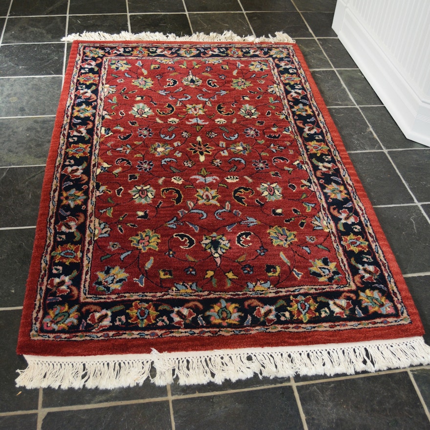 Tufted Persian Style Wool Area Rug