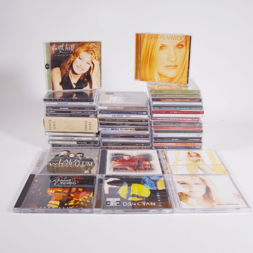 Country Music and Other Music CD Collection