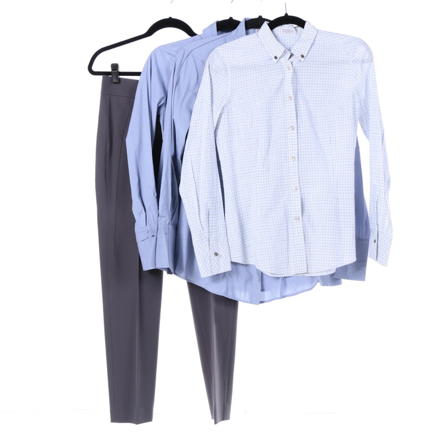 Brunello Cucinello Button-Down Shirts and Pants