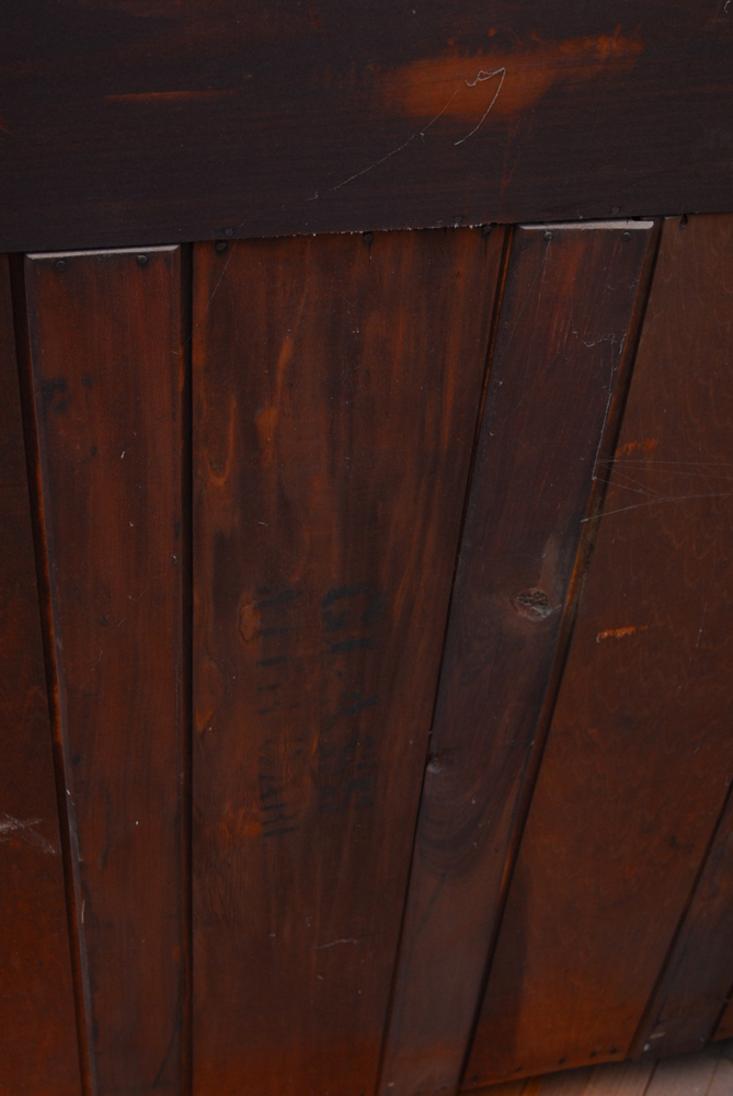 Antique Eastlake Oak Display Cabinet