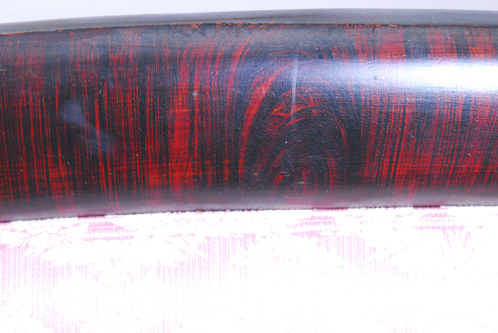 Vintage Mahogany Finish Settee