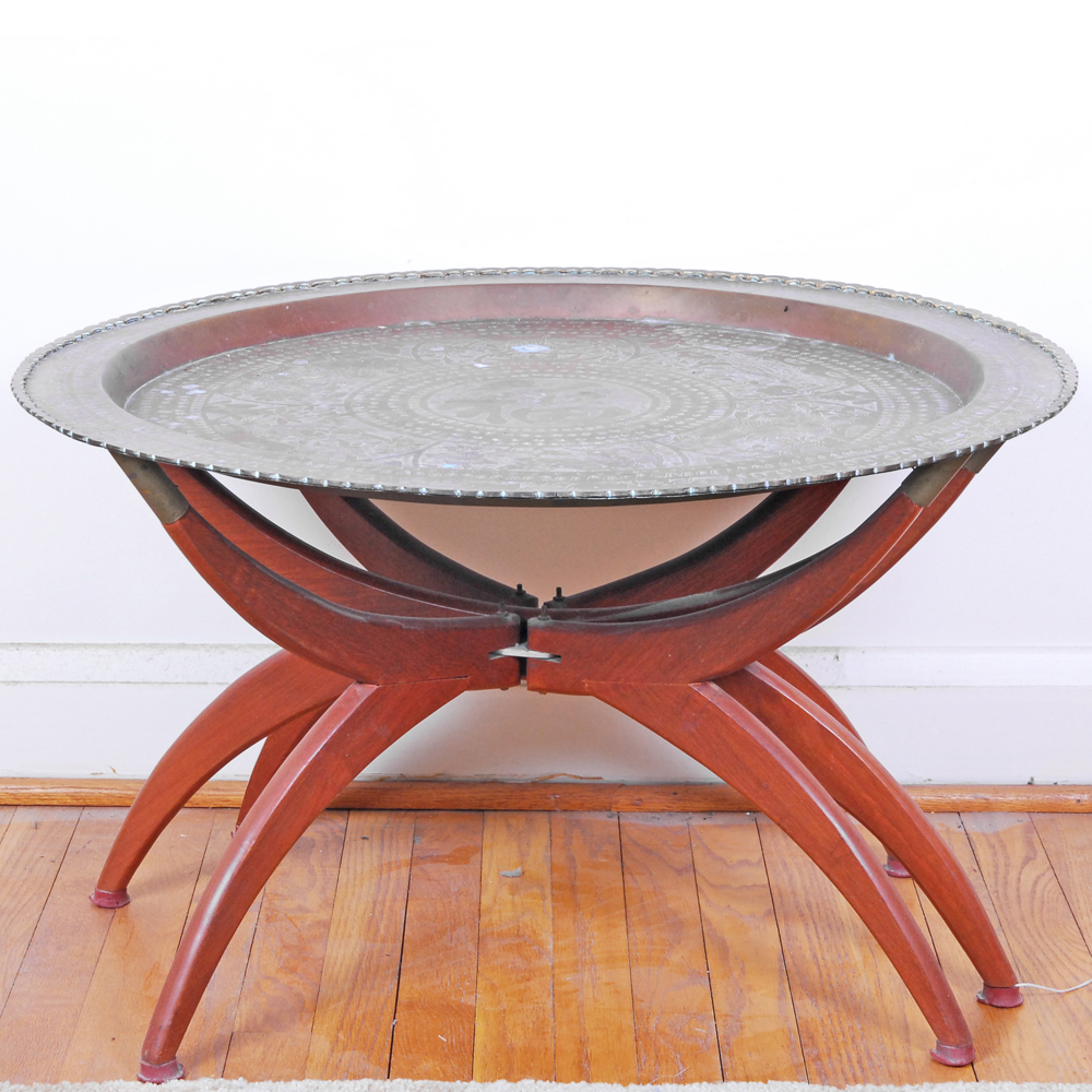Asian Style Tray Table