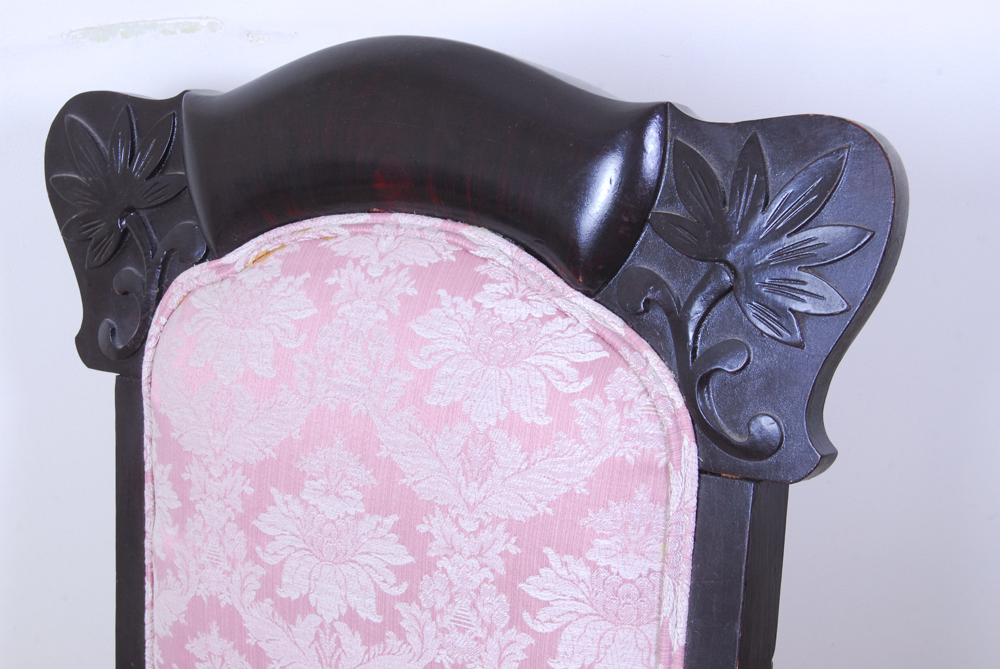 Vintage Mahogany Finish Chair