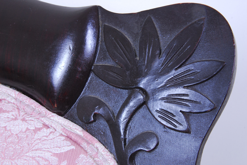 Vintage Mahogany Finish Chair