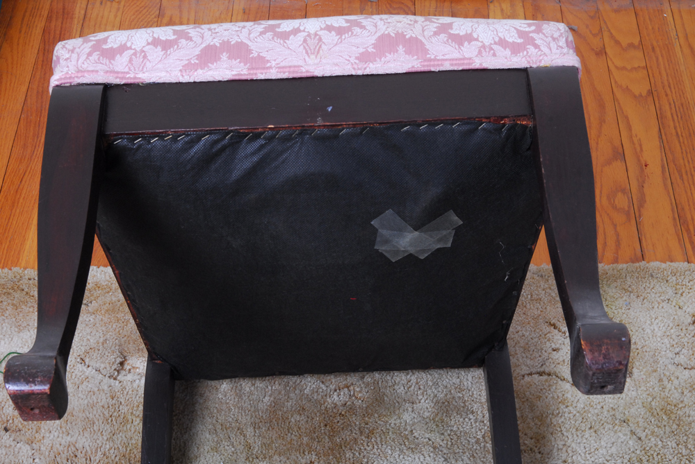 Vintage Mahogany Finish Chair