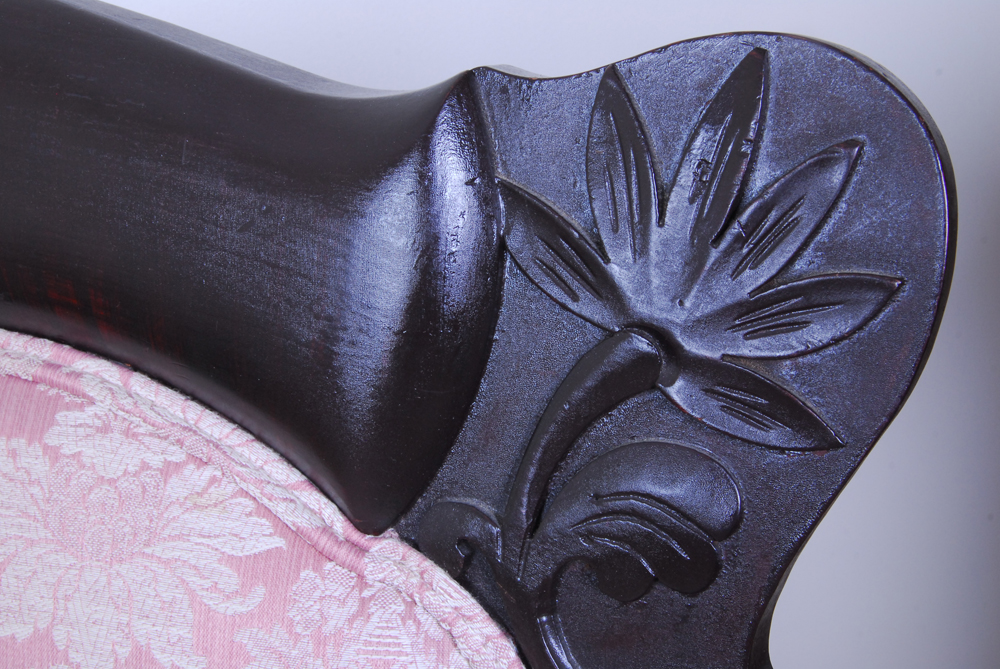 Vintage Mahogany Finish Platform Rocker