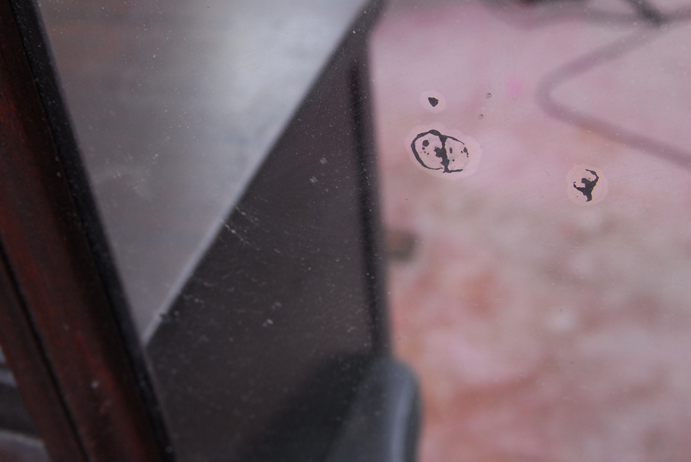 Vintage Mahogany Vanity