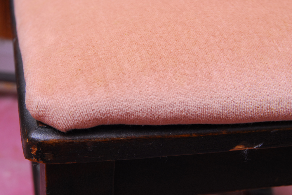 Vintage Upholstered Bench