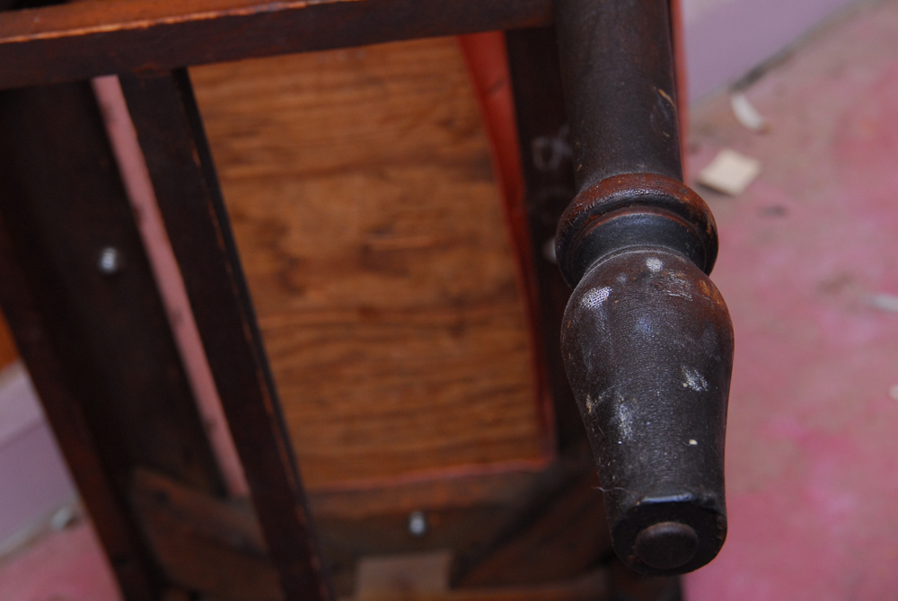 Vintage Upholstered Bench