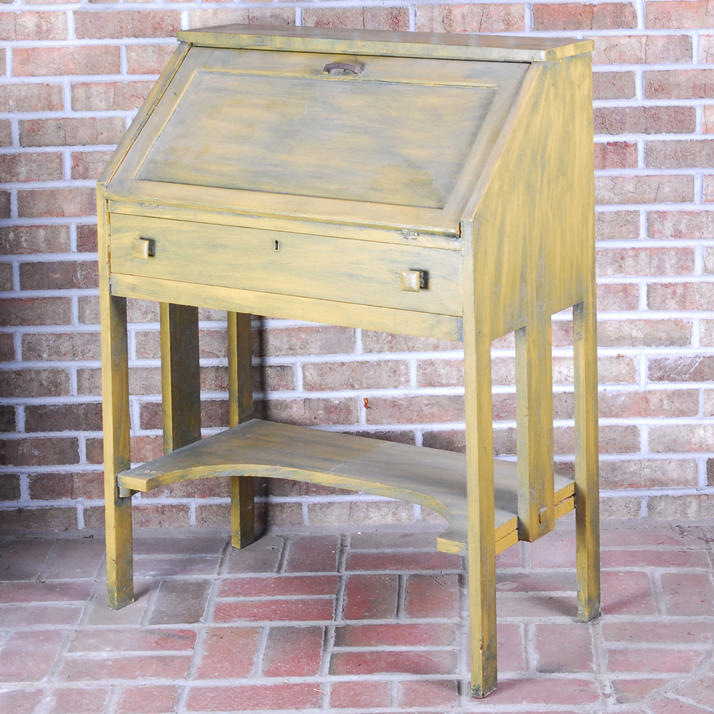 Painted Secretary Desk