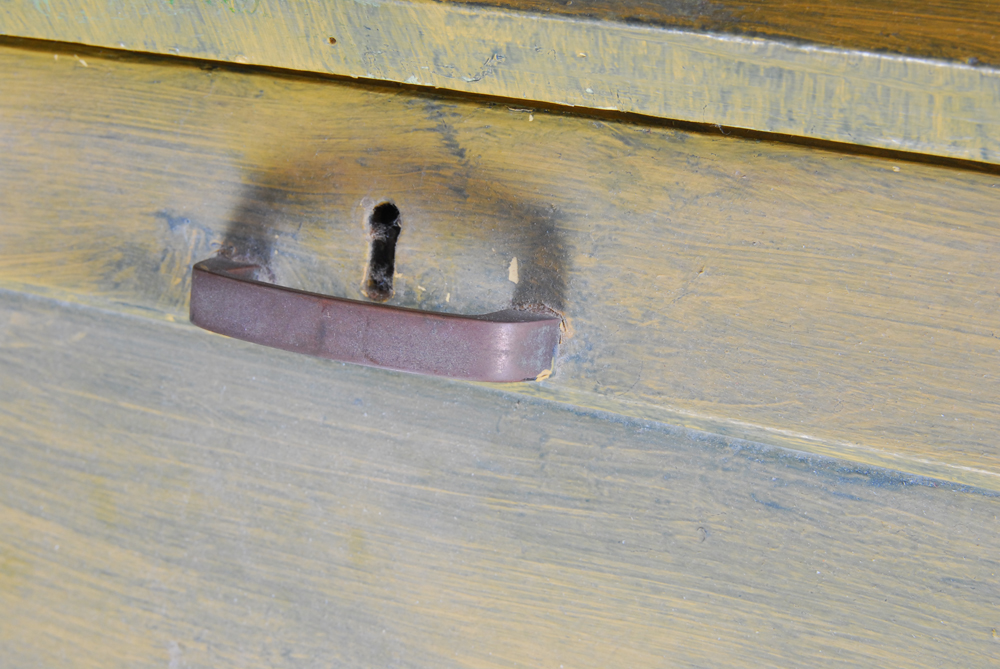 Painted Secretary Desk