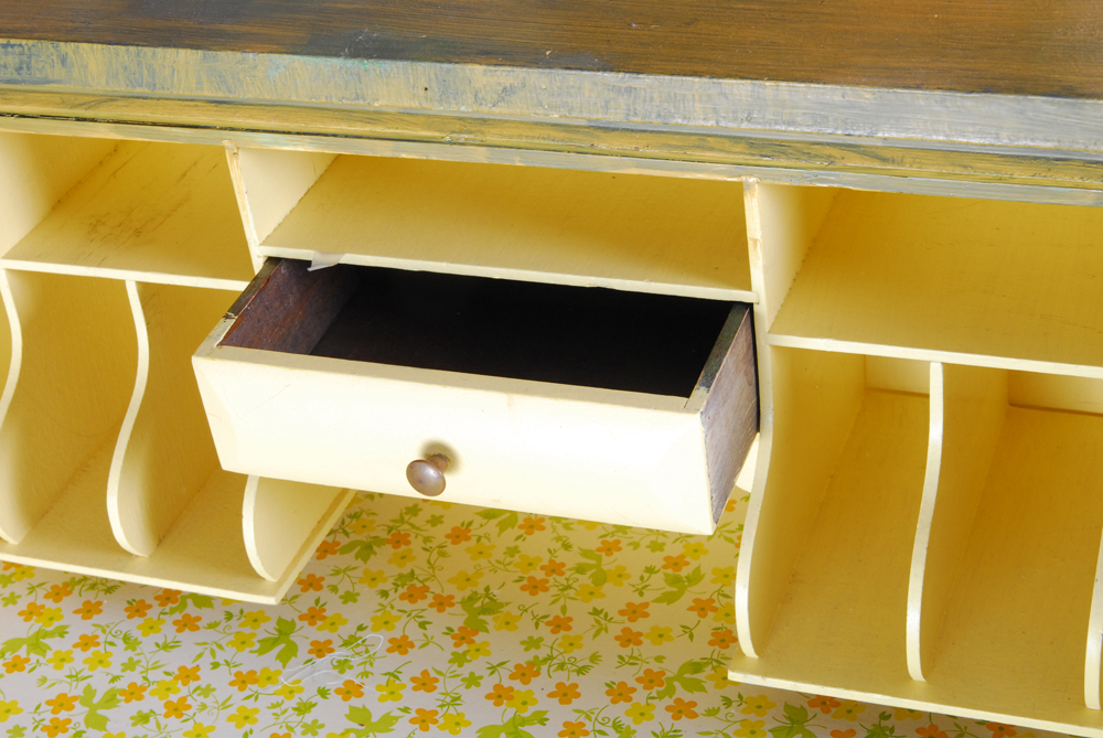 Painted Secretary Desk