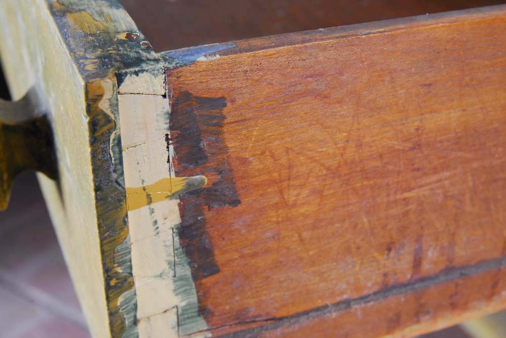 Painted Secretary Desk