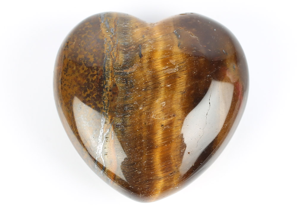 Tumbled Stone and Amethyst Hearts