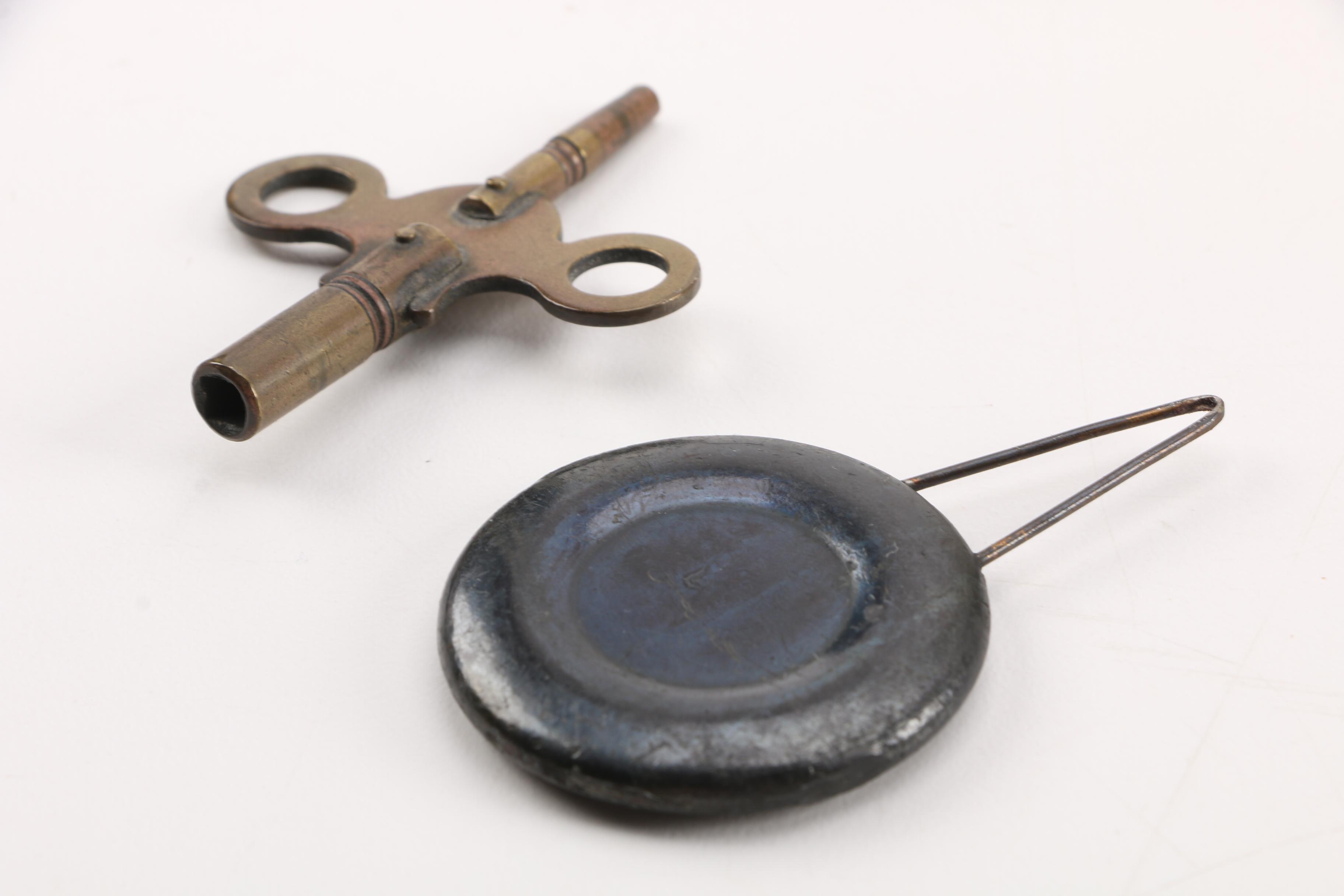 Antique Porcelain William L. Gilbert Mantel Clock