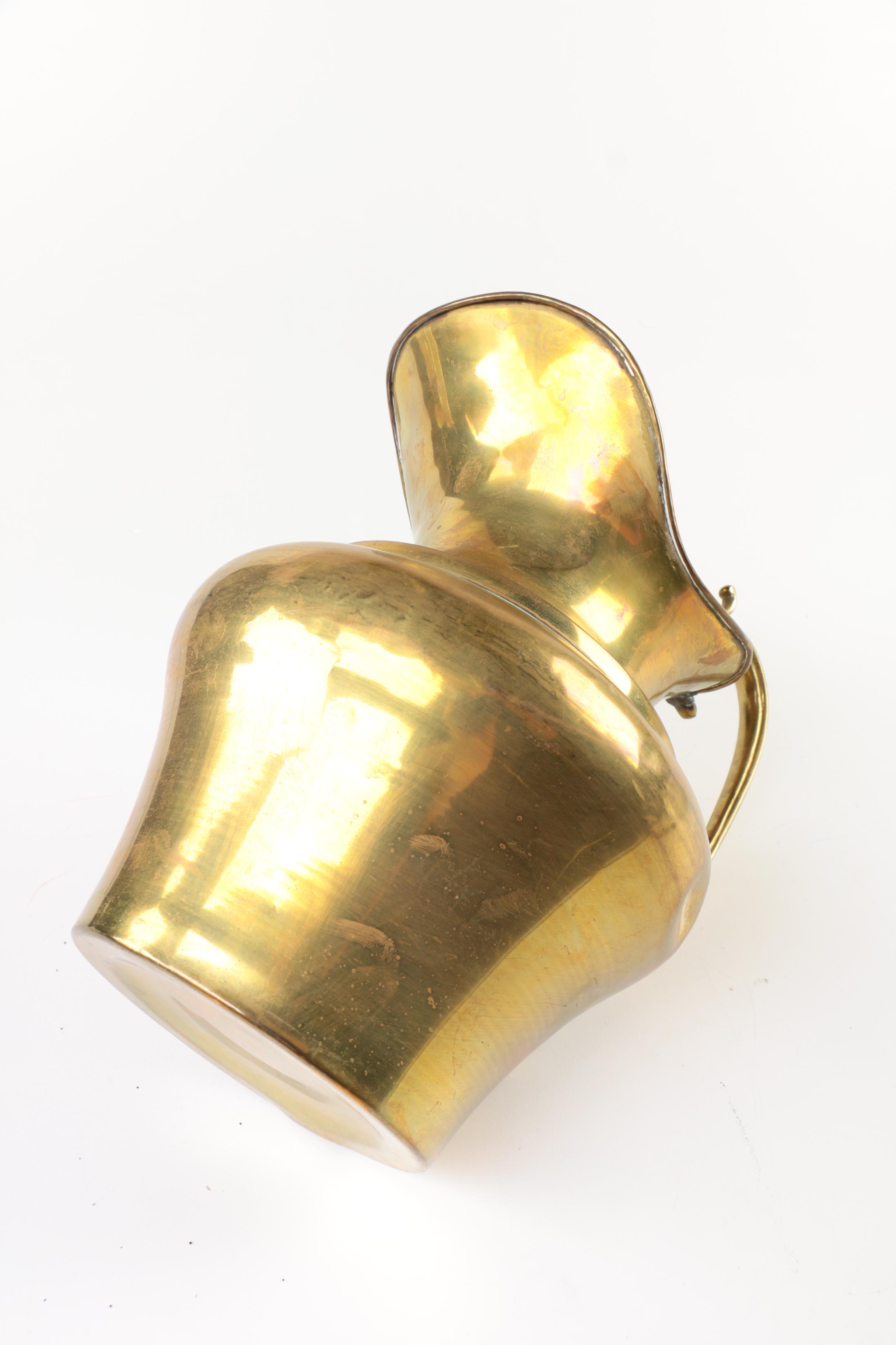 Vintage Brass Pitcher