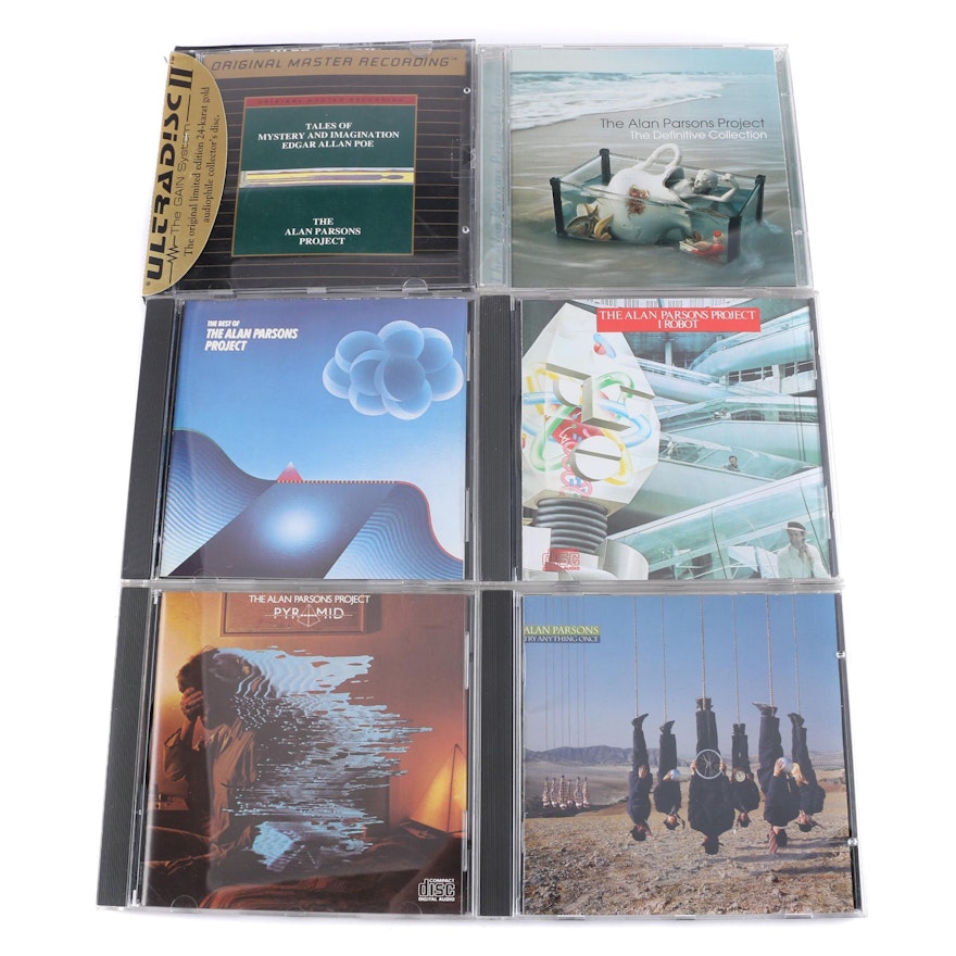 The Alan Parsons Project CDs Including 24KT Gold Plated Audiophile Disc