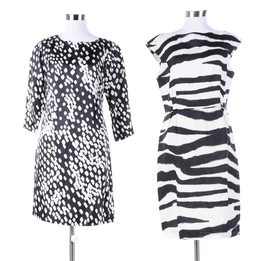 Banana Republic Black and White Dresses