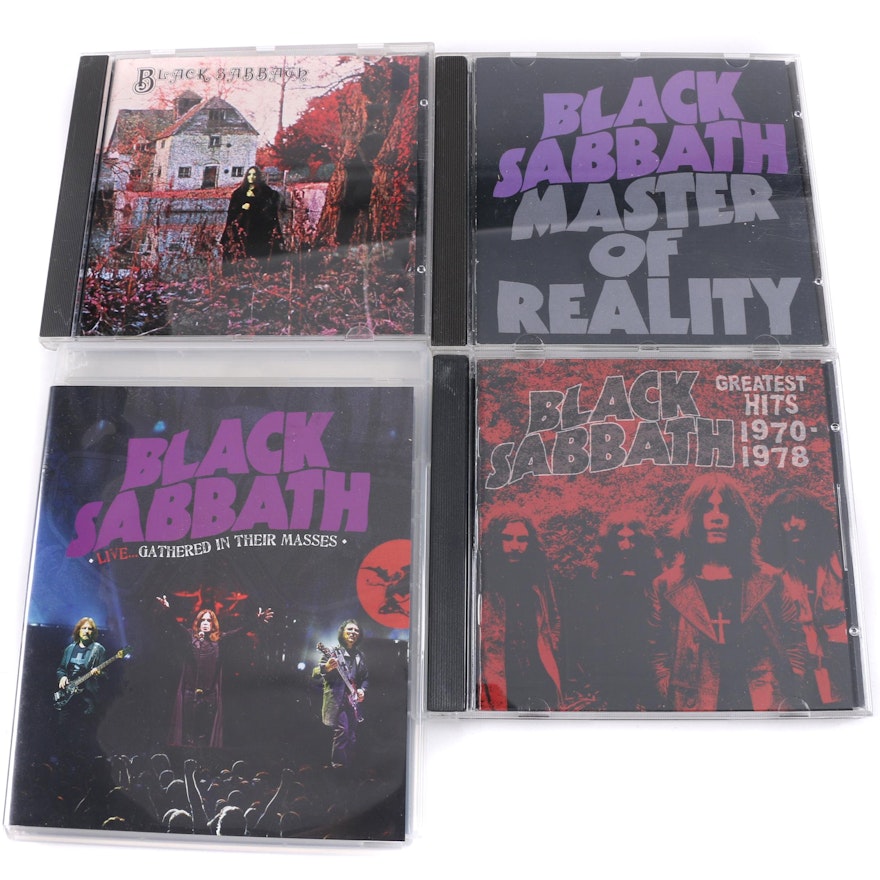 Black Sabbath CDs and "Live...Gathered In Their Masses" Blu-Ray