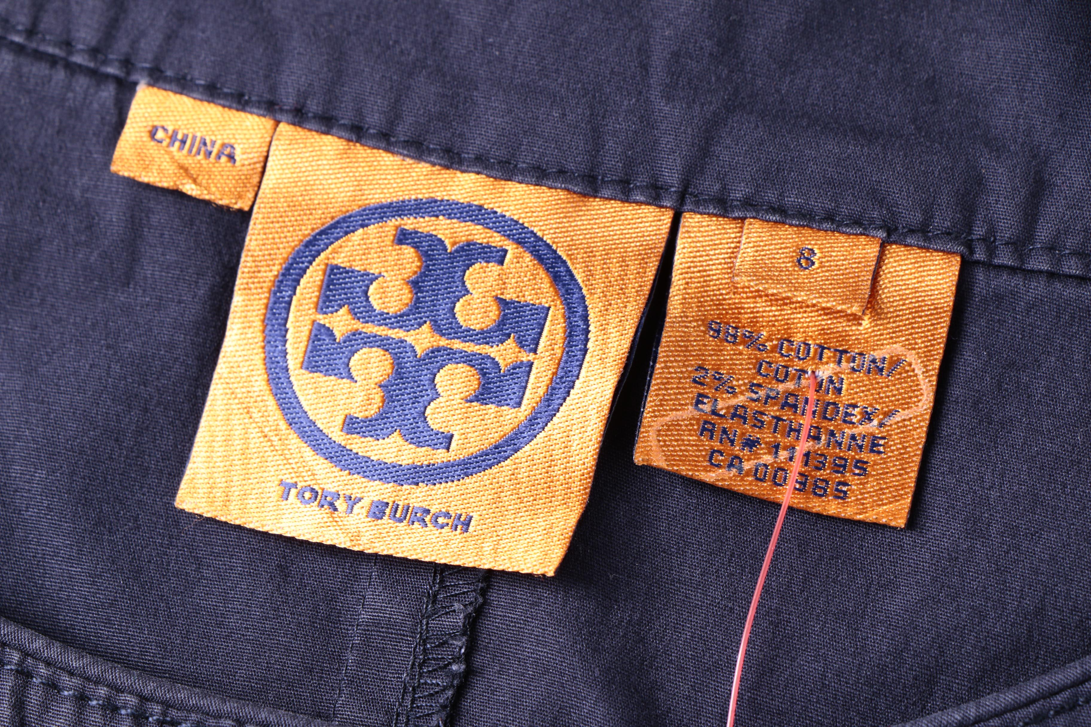 Tory Burch Blue Sleeveless Dress