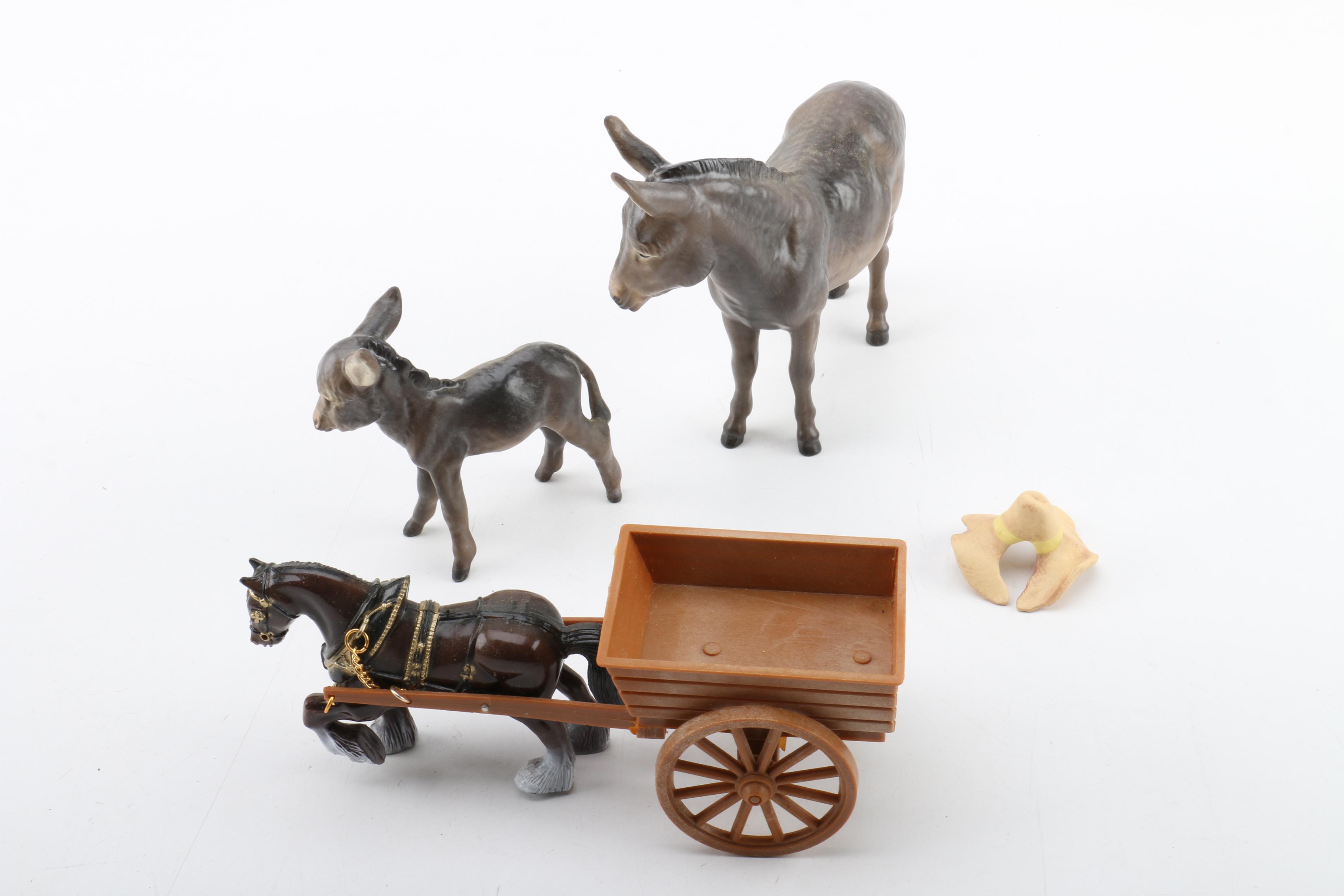 Ceramic Hagen-Renaker Horse Figurines and More
