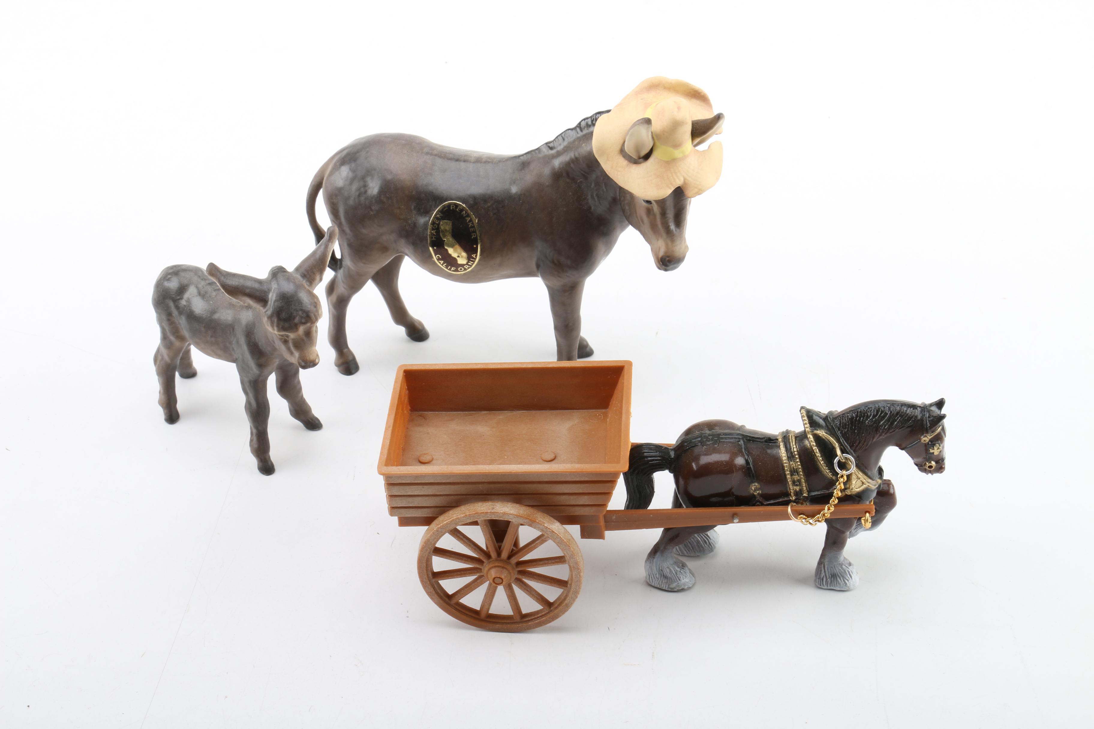 Ceramic Hagen-Renaker Horse Figurines and More