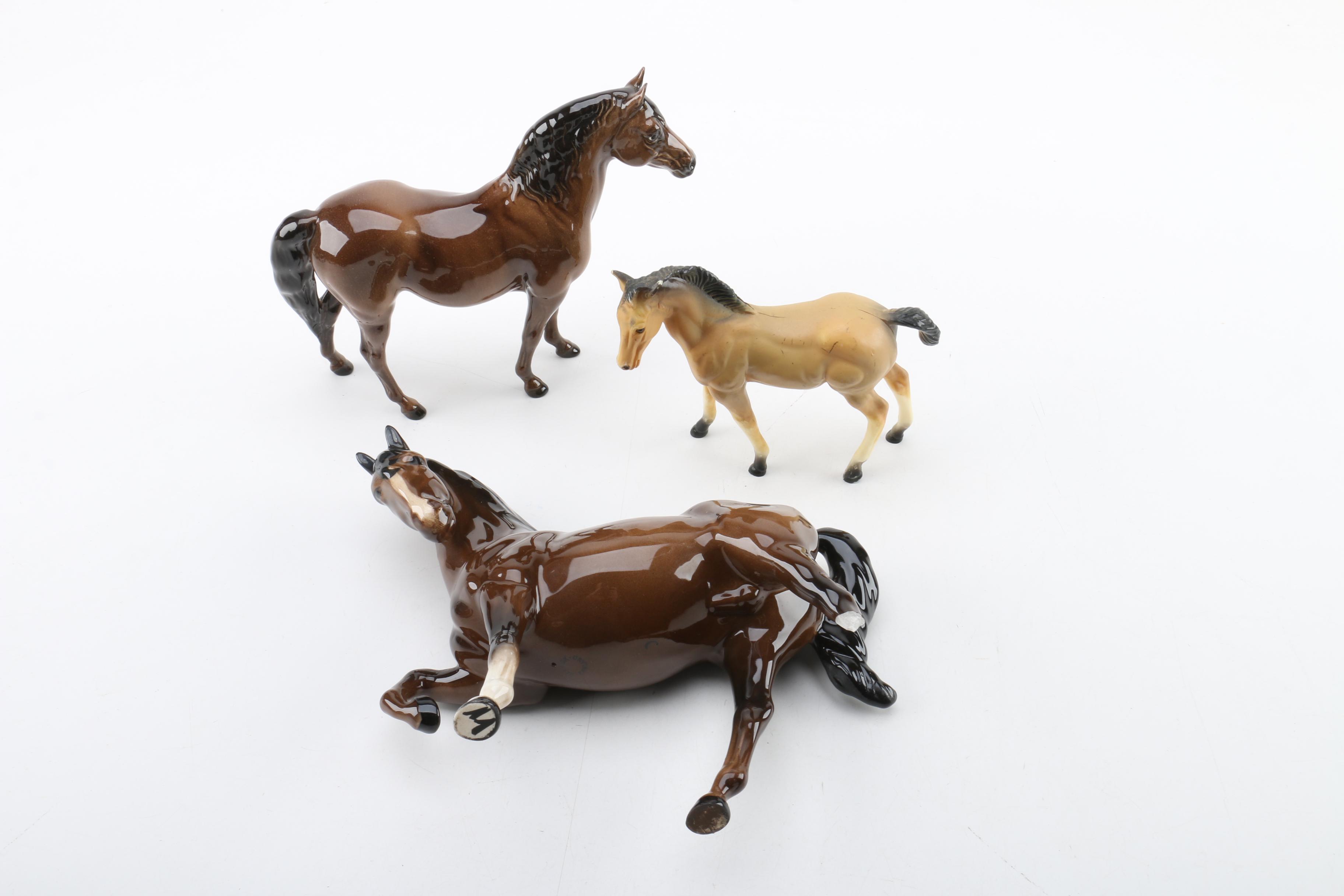 Ceramic Hagen-Renaker Horse Figurines and More
