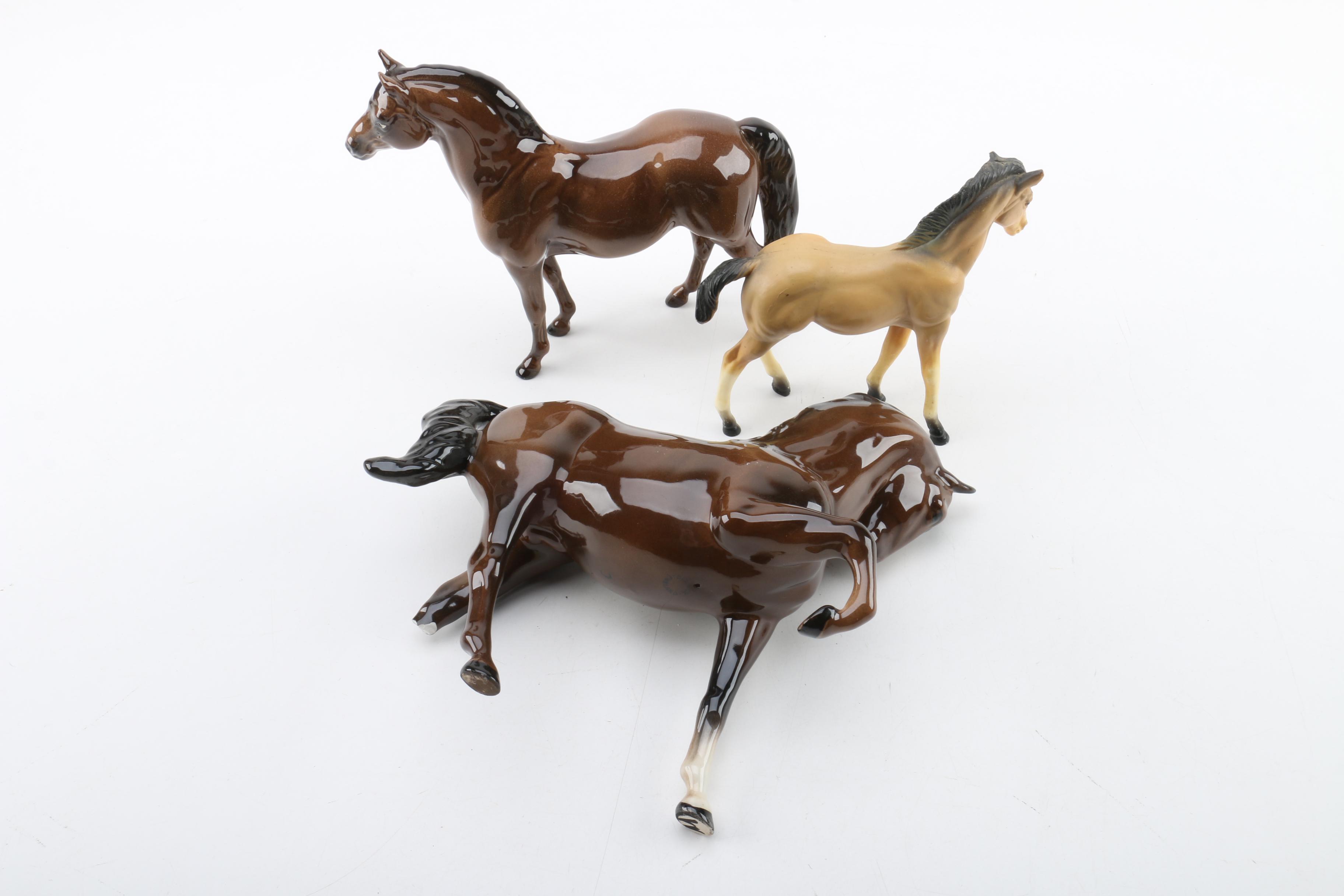 Ceramic Hagen-Renaker Horse Figurines and More