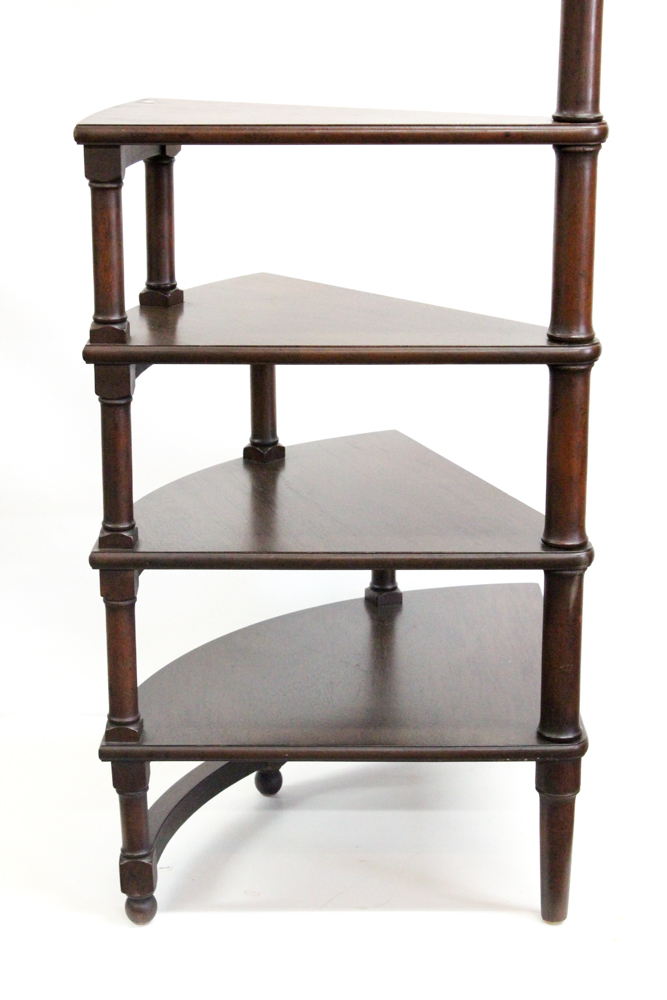 Vintage Kittinger Faux Bamboo Library Steps