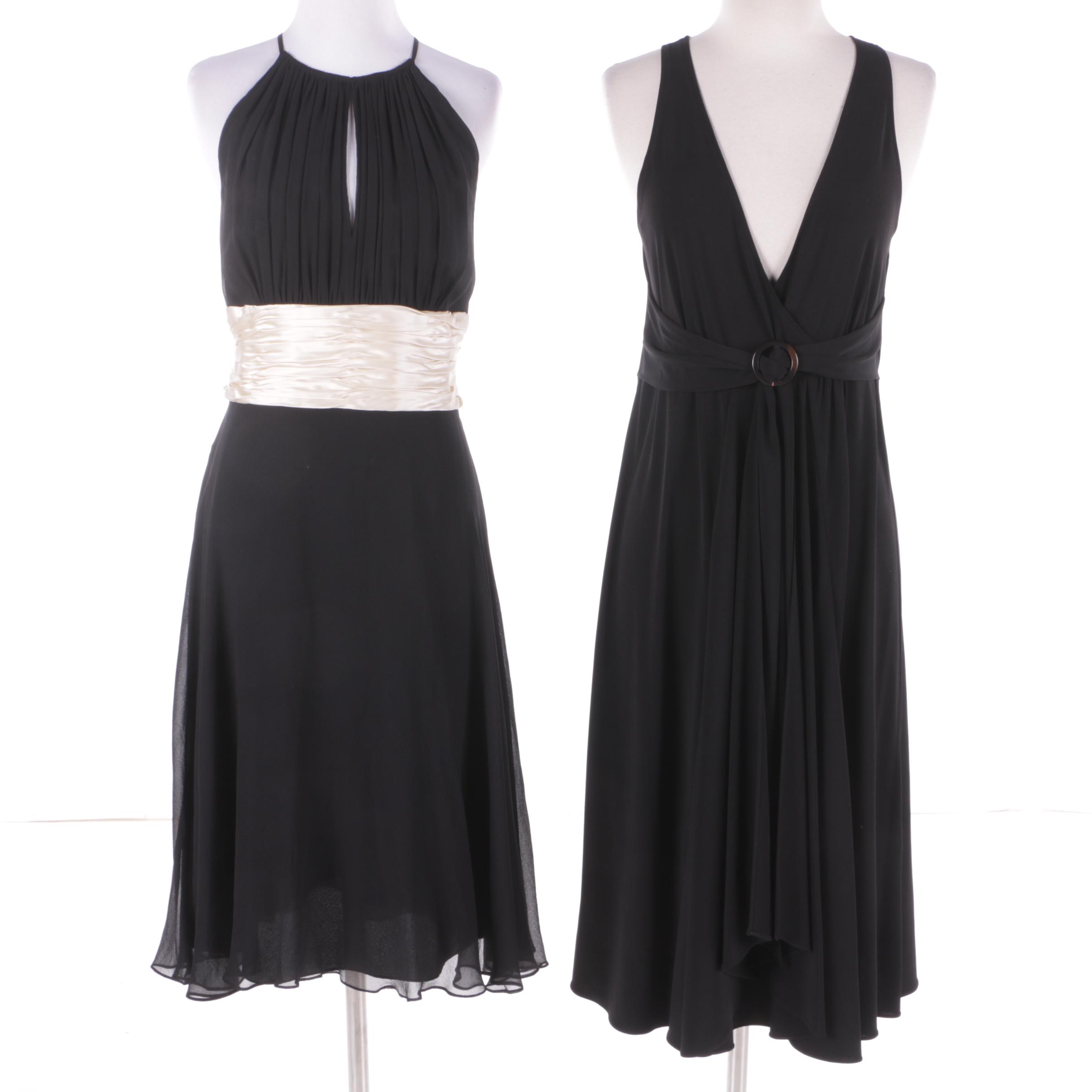 Michael Michael Kors and Maggy London Black Sleeveless Dresses