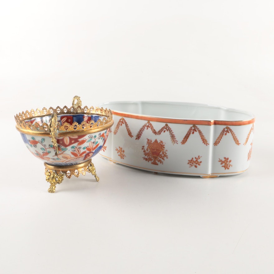 Asian Inspired Porcelain Bowls