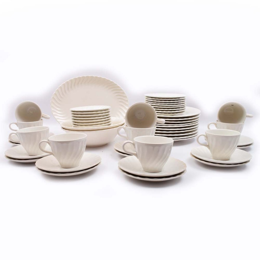 Sheffield "Bone White" Dinnerware Set