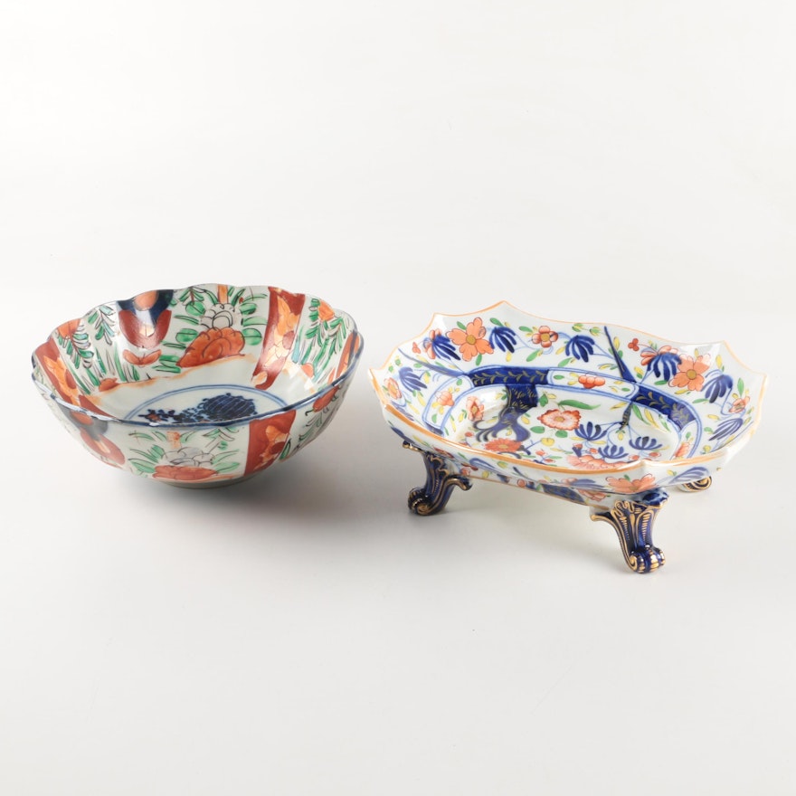 Imari Style Porcelain Bowls