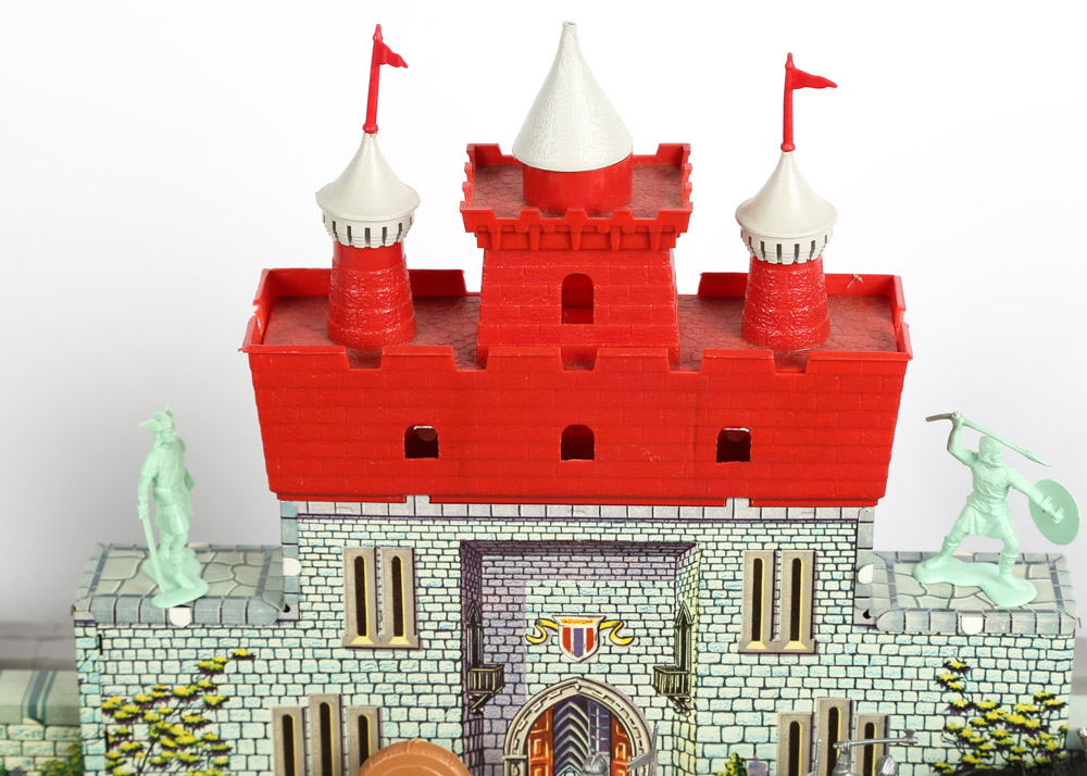 Vintage 1960s Era Marx "Medieval Castle" Model 4707 Playset