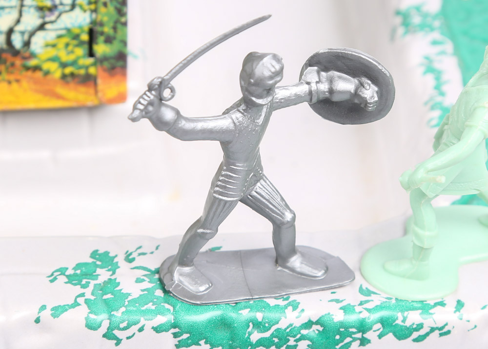 Vintage 1960s Era Marx "Medieval Castle" Model 4707 Playset