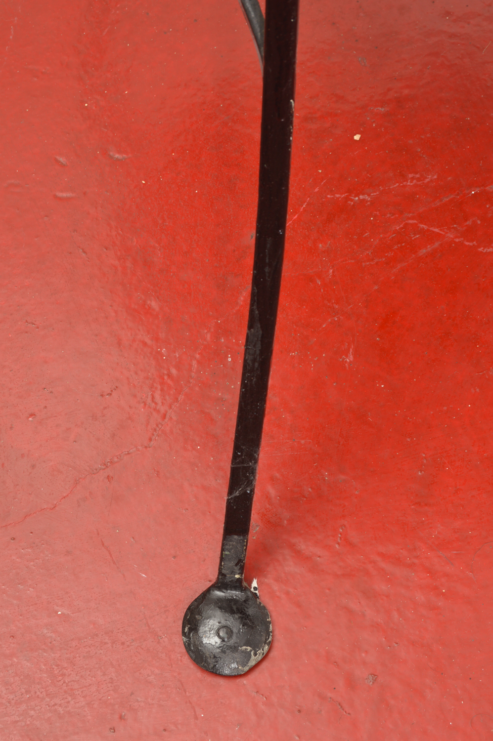 Painted Black Metal Patio Set