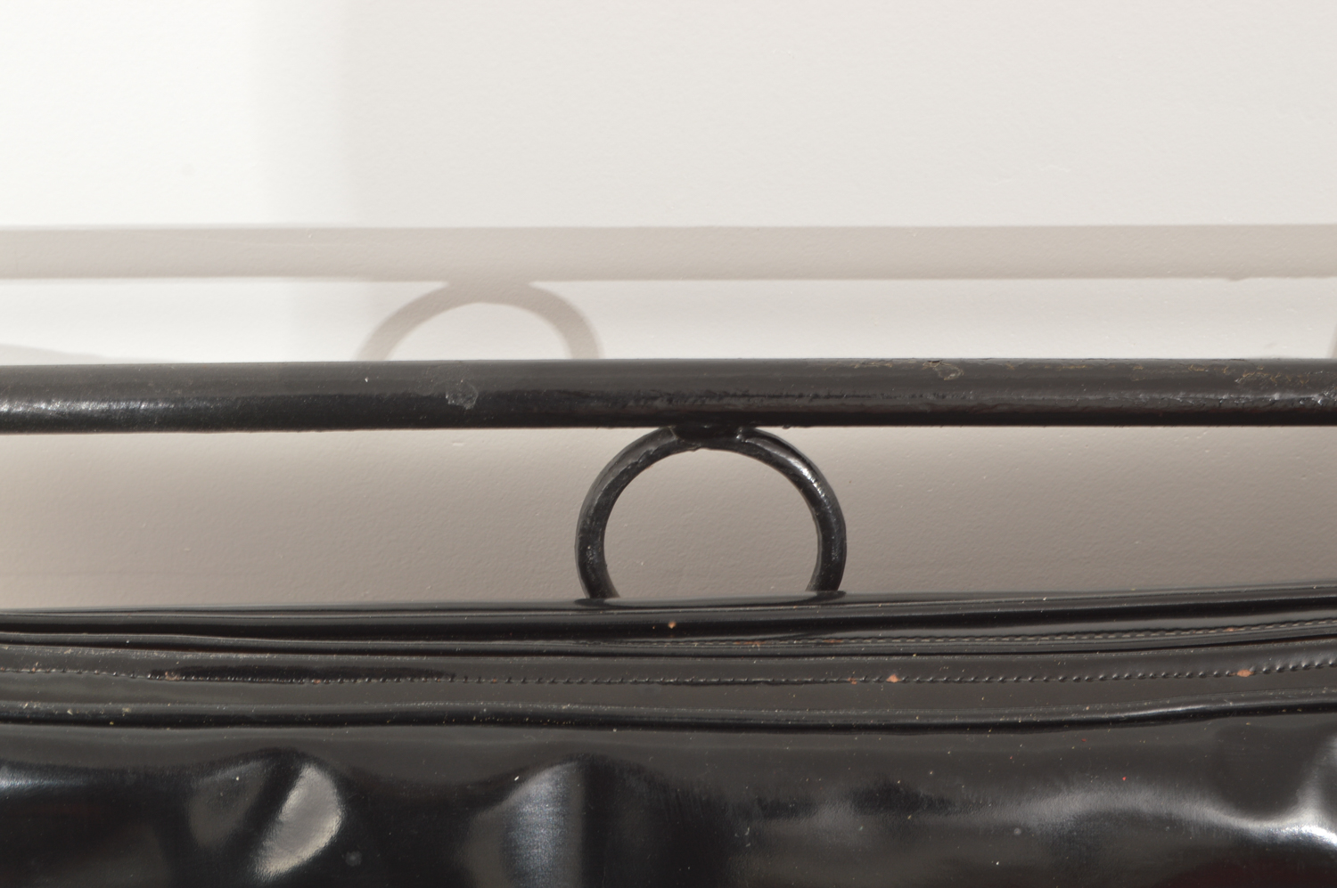 Painted Black Metal Patio Set