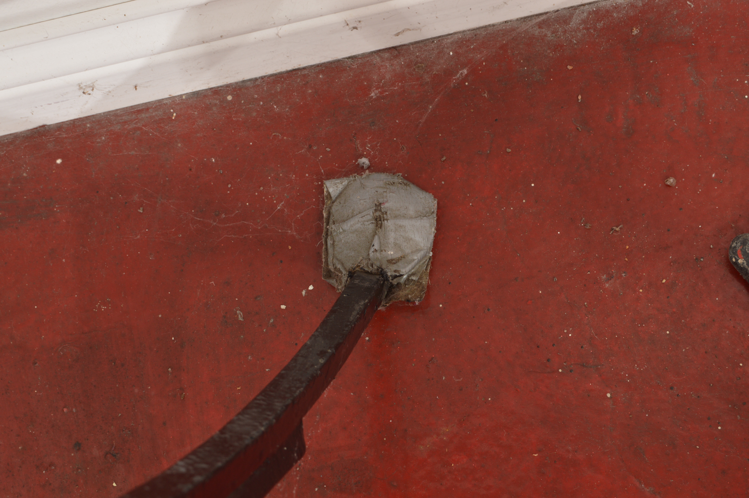 Painted Black Metal Patio Set