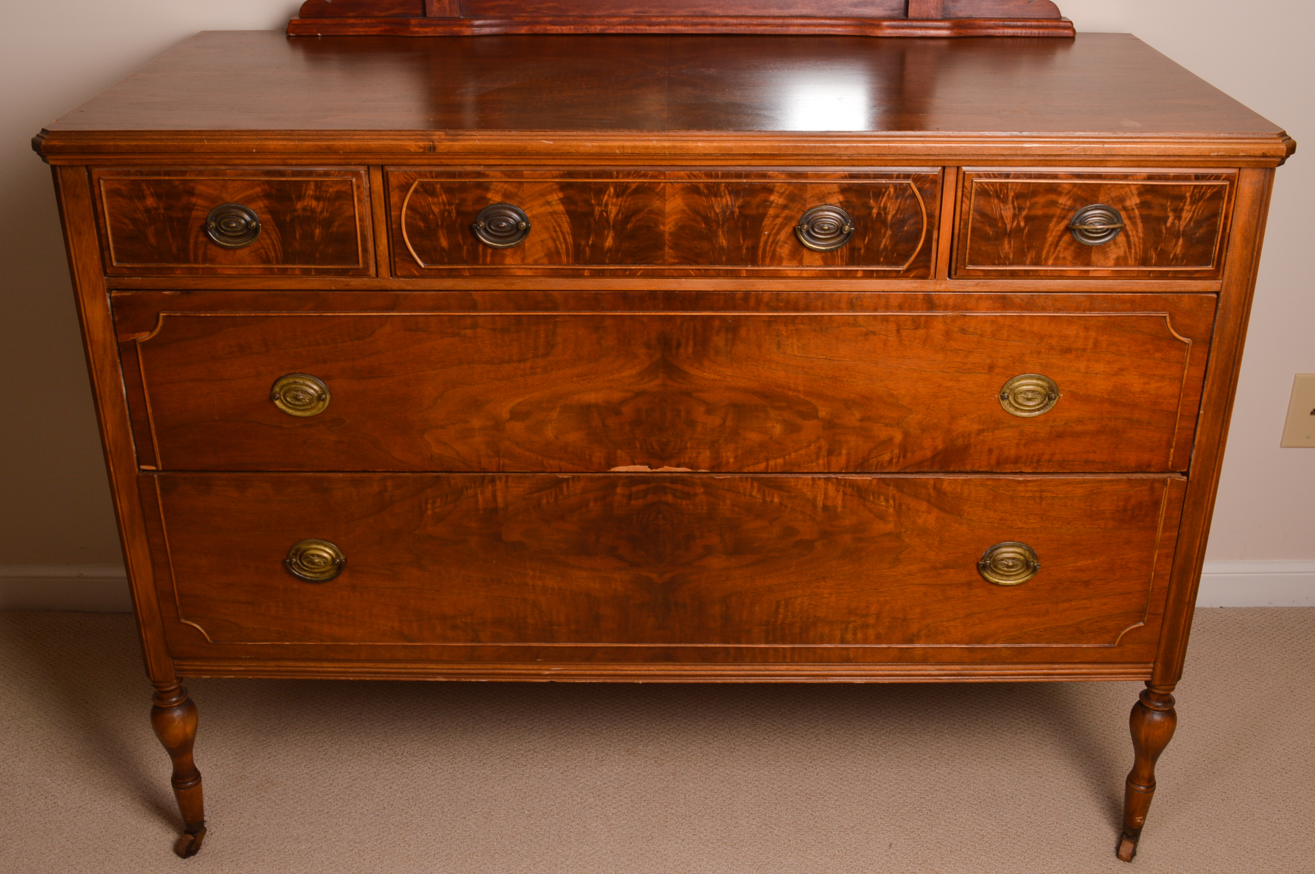 Antique to Vintage Sligh Furniture Company Dresser