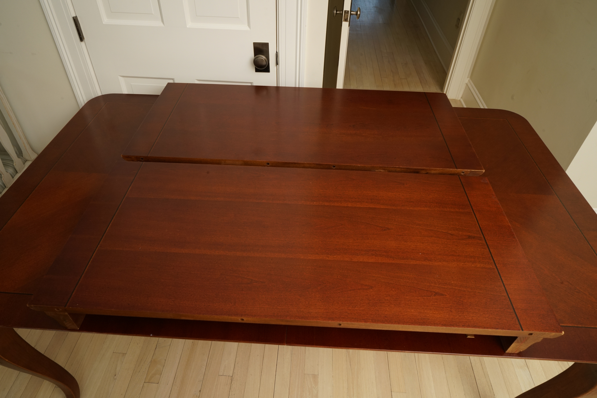 Dining Table with Two Leaves