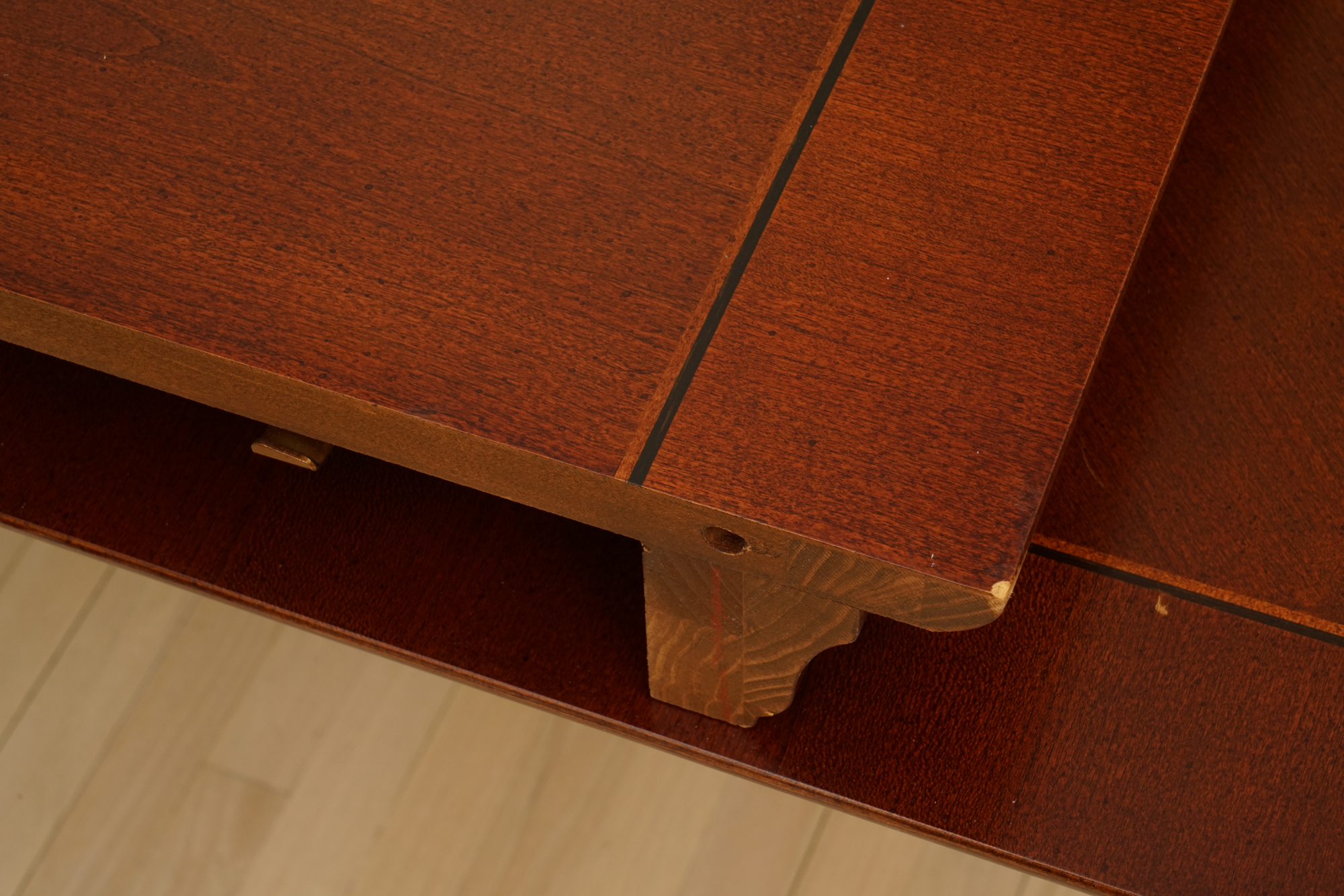 Dining Table with Two Leaves