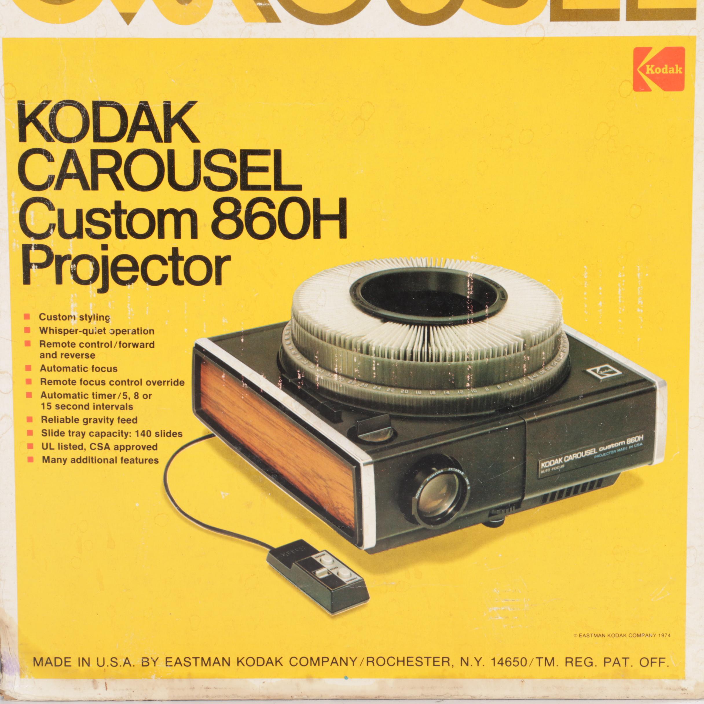 Kodak Carousel Custom 860H Projector