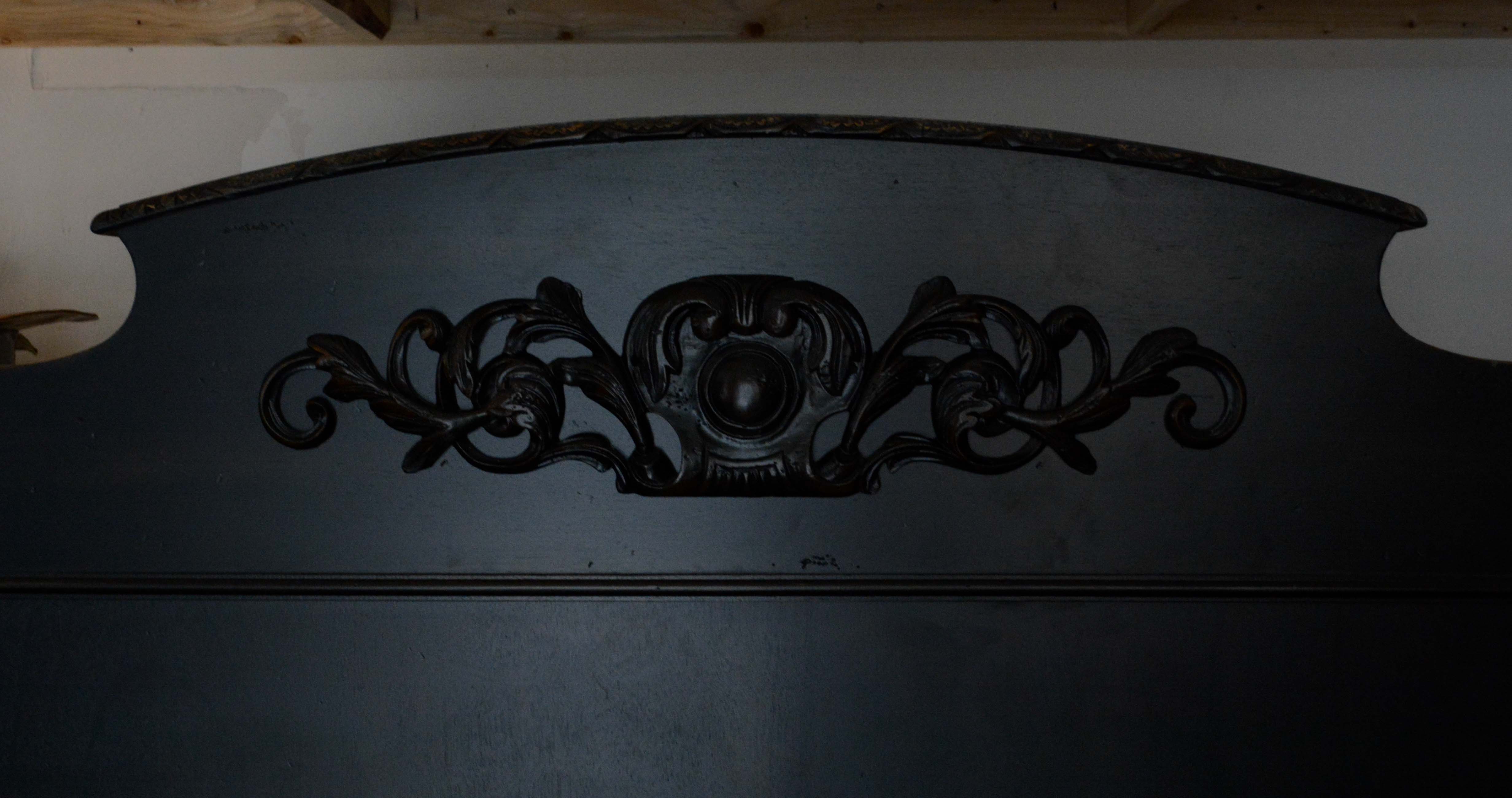 French Empire Style Queen Size Bed Frame