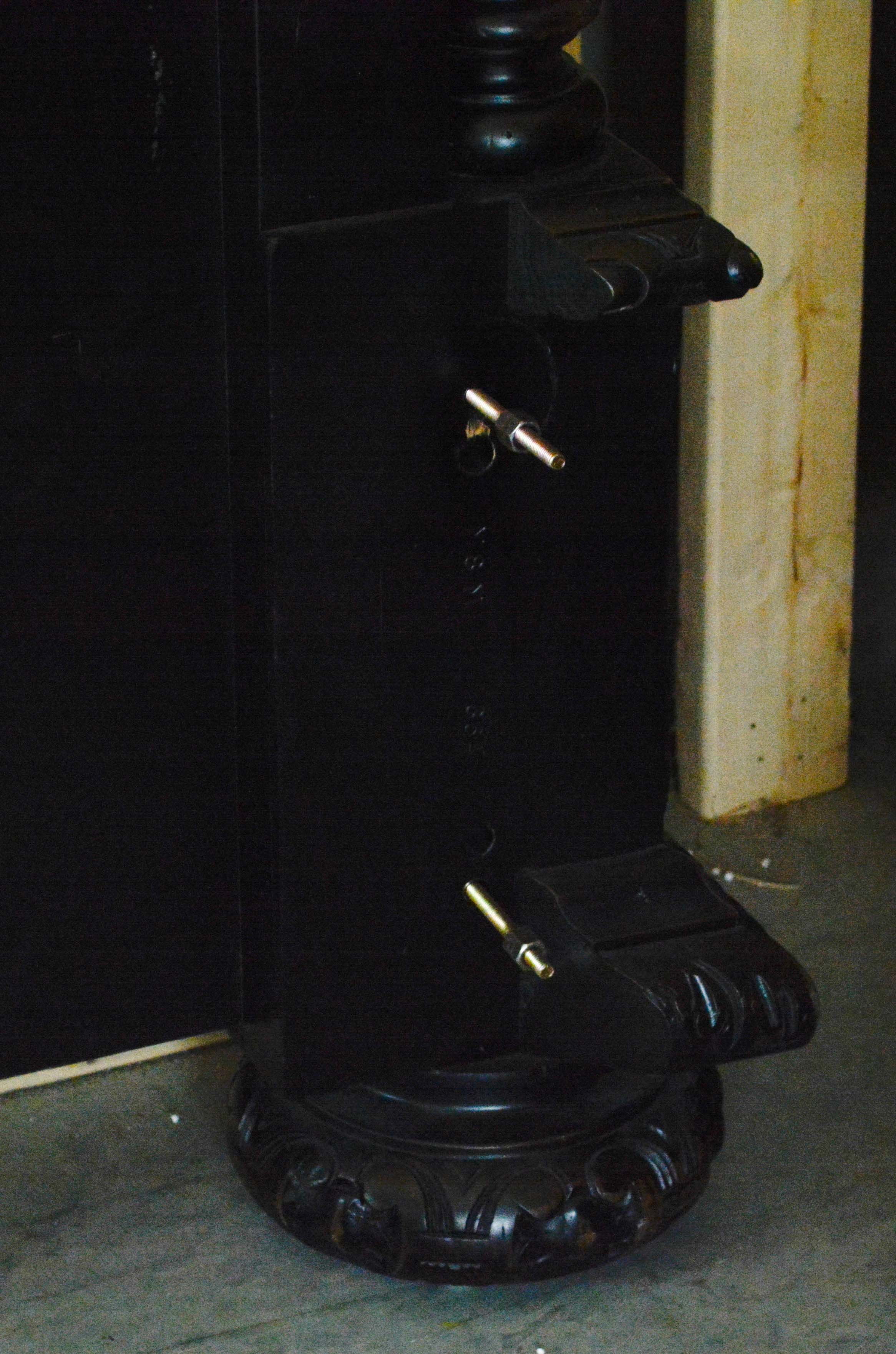 French Empire Style Queen Size Bed Frame