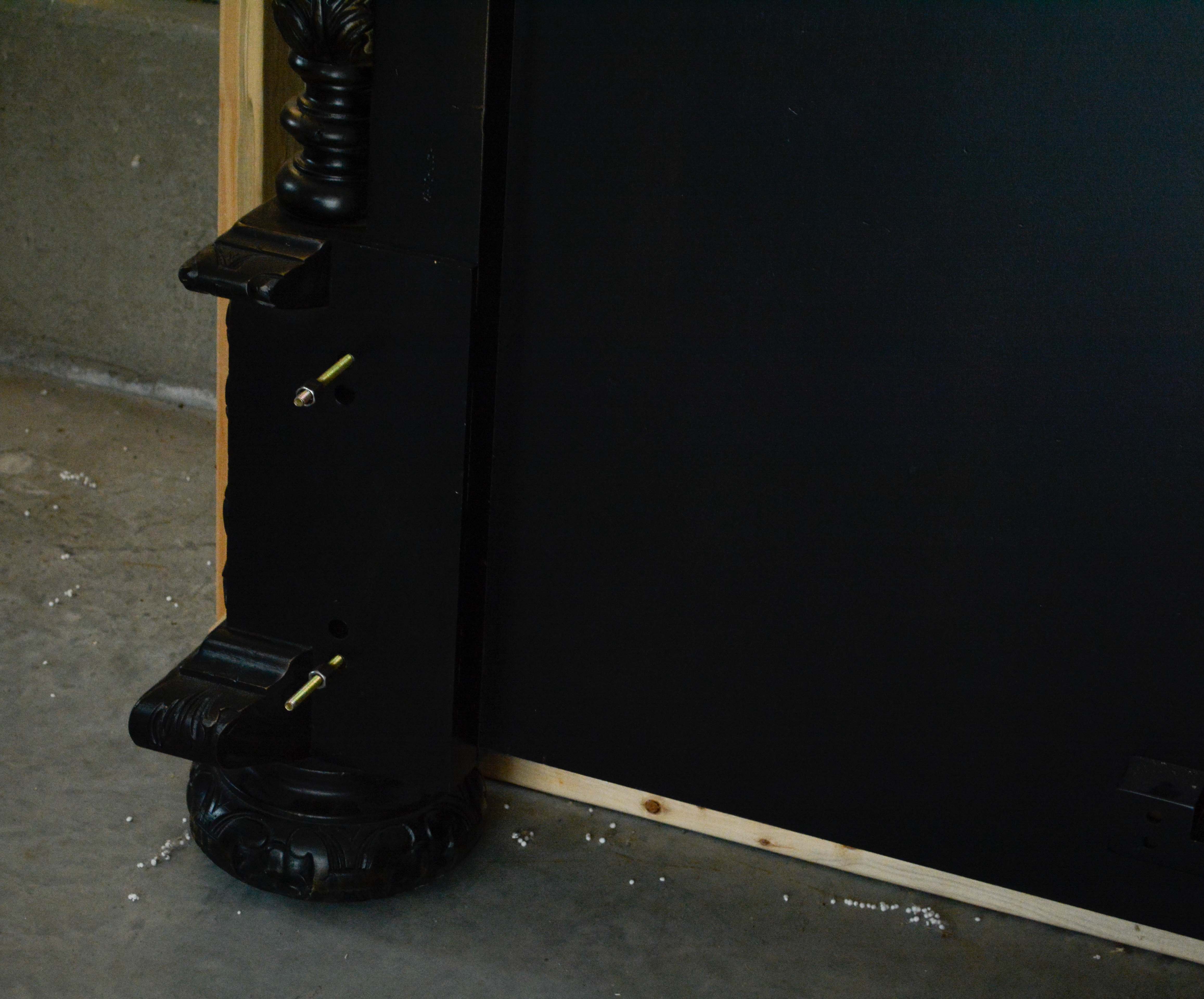 French Empire Style Queen Size Bed Frame