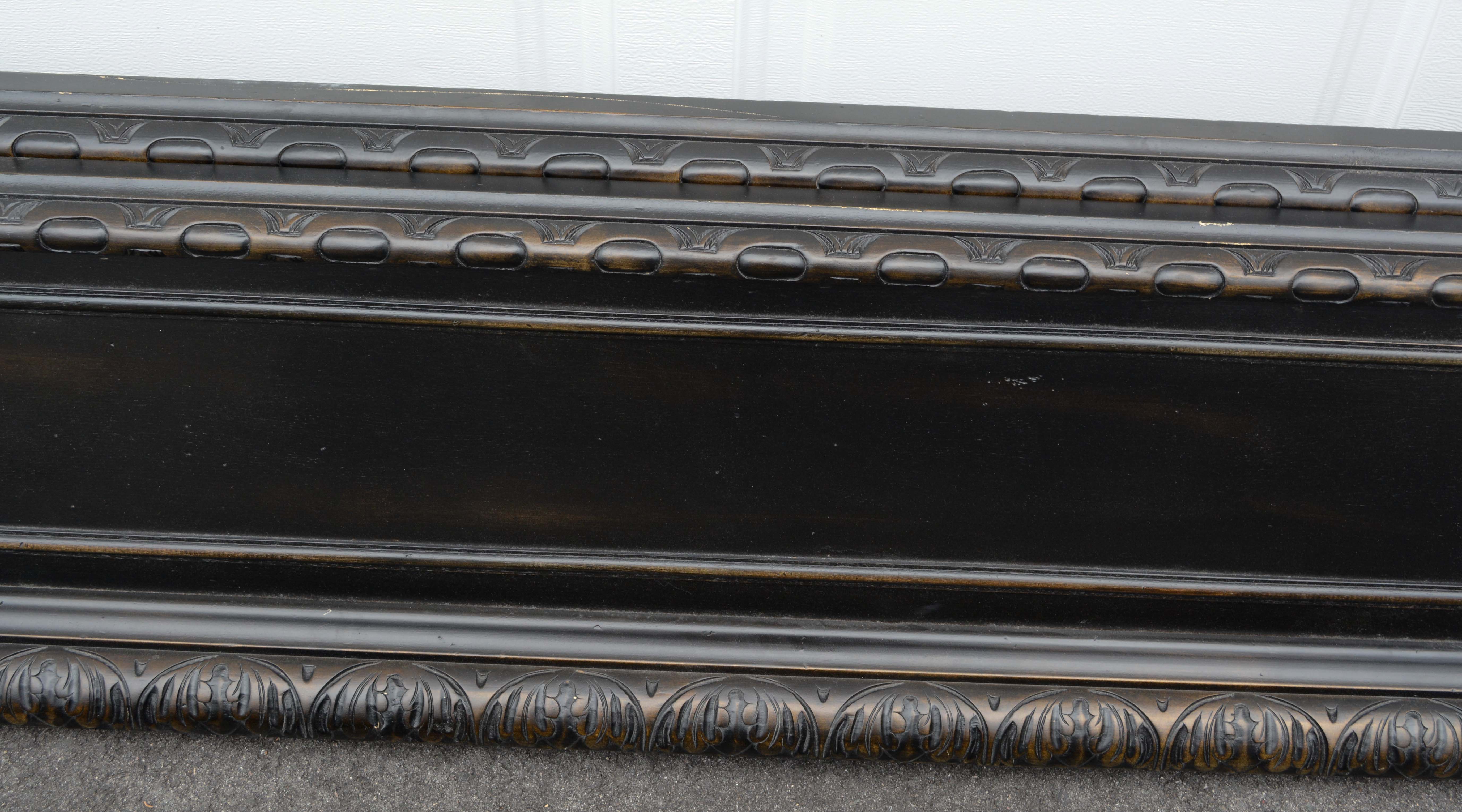 French Empire Style Queen Size Bed Frame